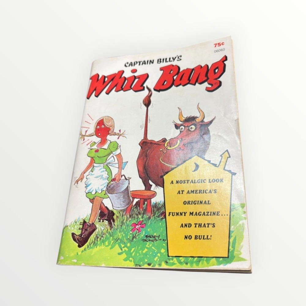Captain Billy's Whiz Bang 1972 Fawcett Publications Vintage Humor Magazine